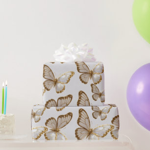 Papel de embrulho com padrão de frutas rústico