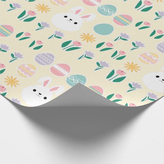 Papel de embrulho com padrão de Páscoa (Ponta)