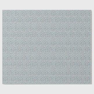 Papel de embrulho com papel de parede vitoriano