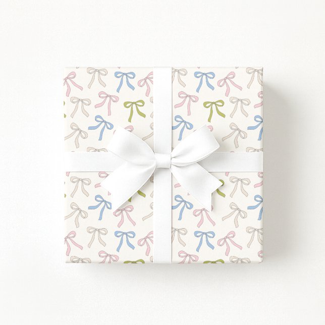Papel de Embrulho Coquette Arcos Pastel (Criador carregado)