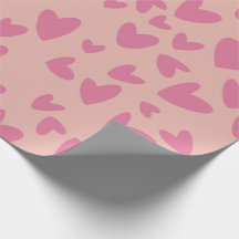 Papel de embrulho coração do Dia dos Namorados