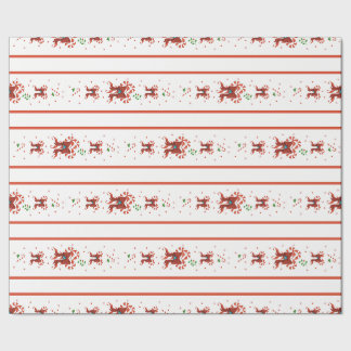 Papel de embrulho Coral de Cane de Açúcar