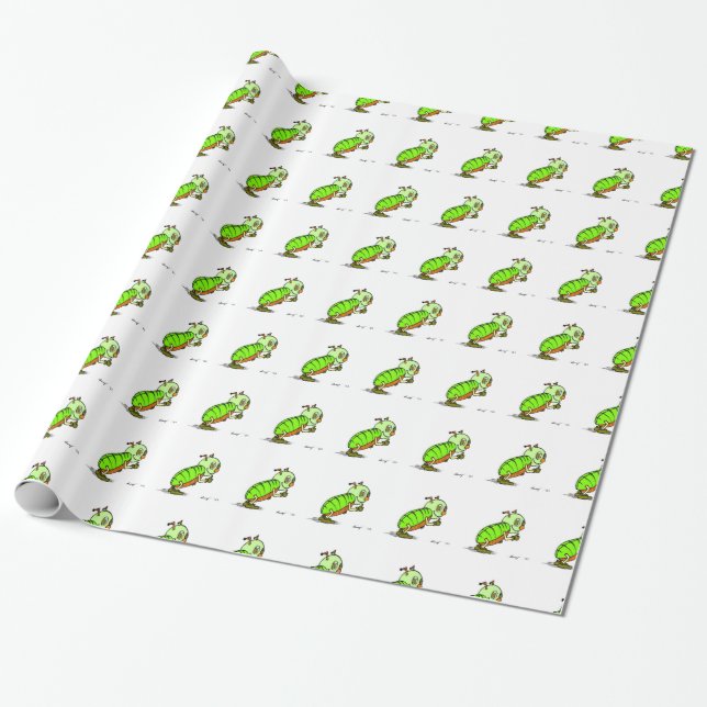 Papel de embrulho Cutey Bug (Desenrolado)