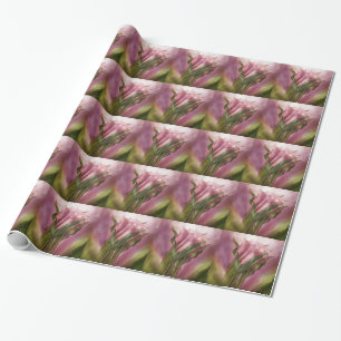 Papel de embrulho da arte dos Callas cor-de-rosa