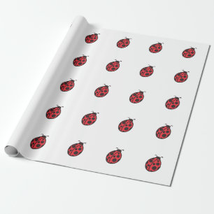 Papel de embrulho da joaninha