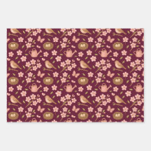 Papel de embrulho da primavera