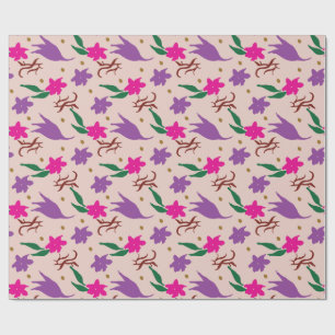 Papel de embrulho da temporada de jacarandá