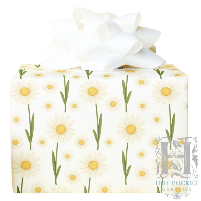 Papel de embrulho Daisy (Criador carregado)