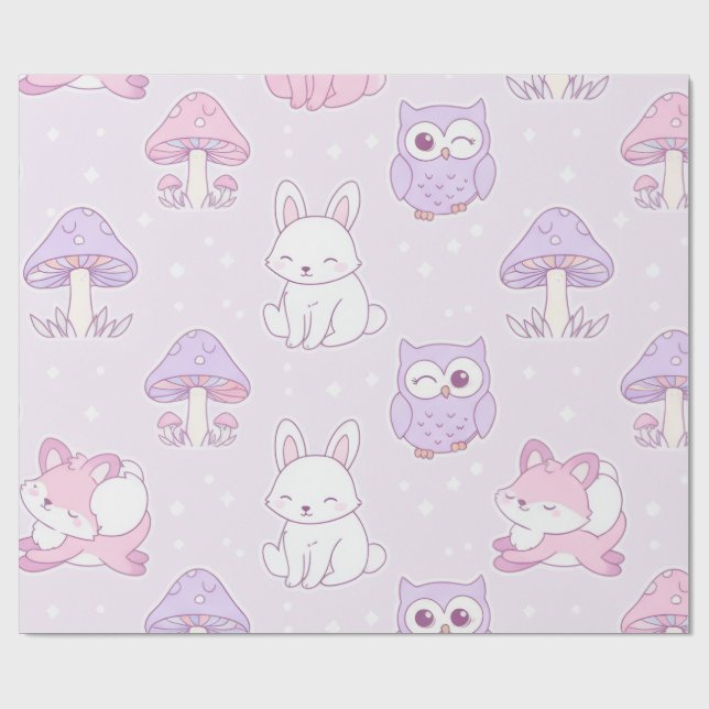 Papel de embrulho de animais (Aberto)