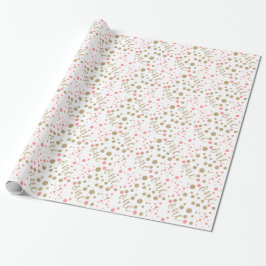 Papel de embrulho de aniversário de primeiro ano c