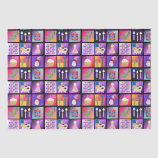 Papel de embrulho de aniversário feliz