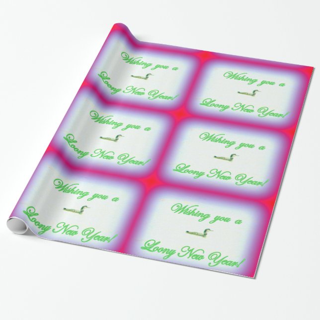Papel de embrulho de ano novo (Desenrolado)