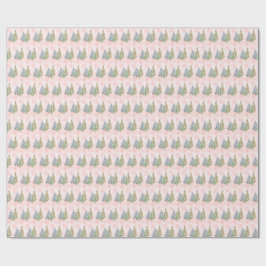 Papel de embrulho de árvore de inverno