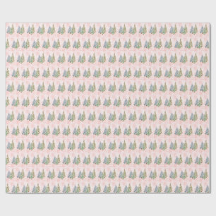 Papel de embrulho de árvore de inverno