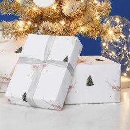 papel de embrulho de árvore de Natal de Rebelde Br