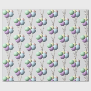 Papel de embrulho de balão