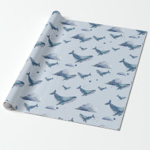 Papel de Embrulho de Baleia