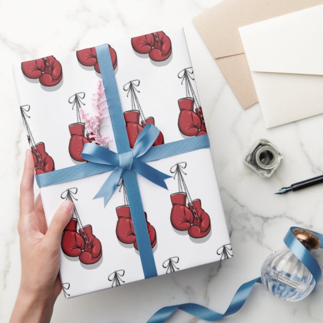 Papel de embrulho de boxe, papel de presente de es (Presentear)