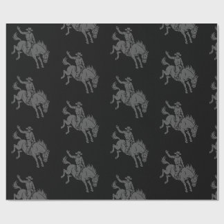 papel de embrulho de bronco