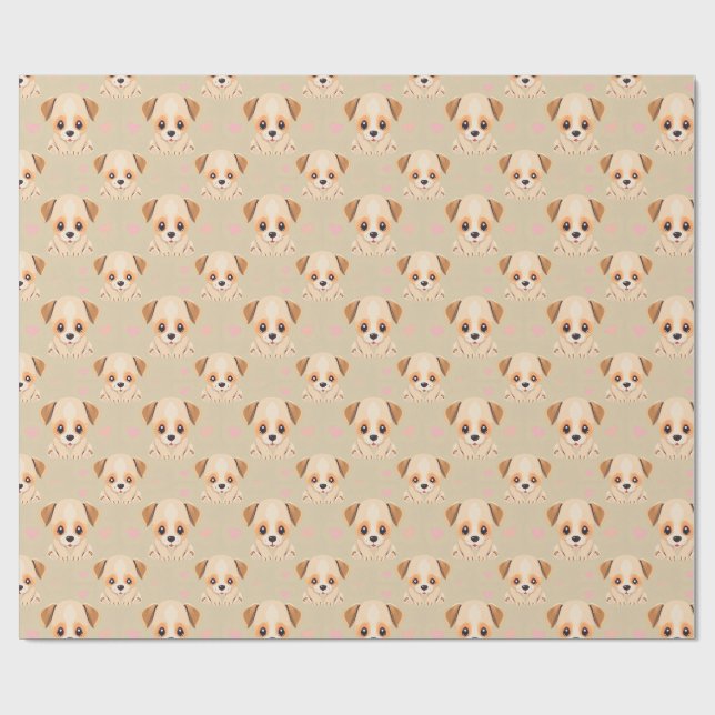 Papel de Embrulho de Cachorrinho (Aberto)