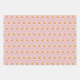 Papel de embrulho de cachorro - Corgi - Dia dos Na