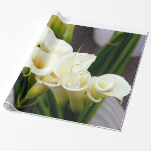 papel de embrulho de calla lily