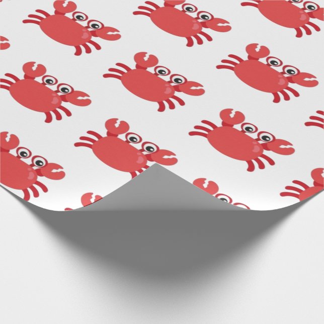 Papel de embrulho de caranguejo vermelho (Ponta)