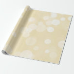 Papel de embrulho de casamento com padrão Bokeh do<br><div class="desc">Dar presentes de casamento num padrão bokeh dourado falso torna uma apresentação incrível. Ideal para recém-casados,  chá de noiva,  chá de casa nova,  presentes de noivado e mais.</div>