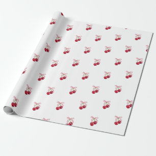 Papel de embrulho de cereja