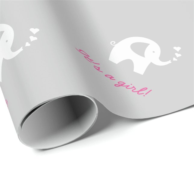 Papel de embrulho de chá de fraldas de cinza com e (Ponta do rolo)