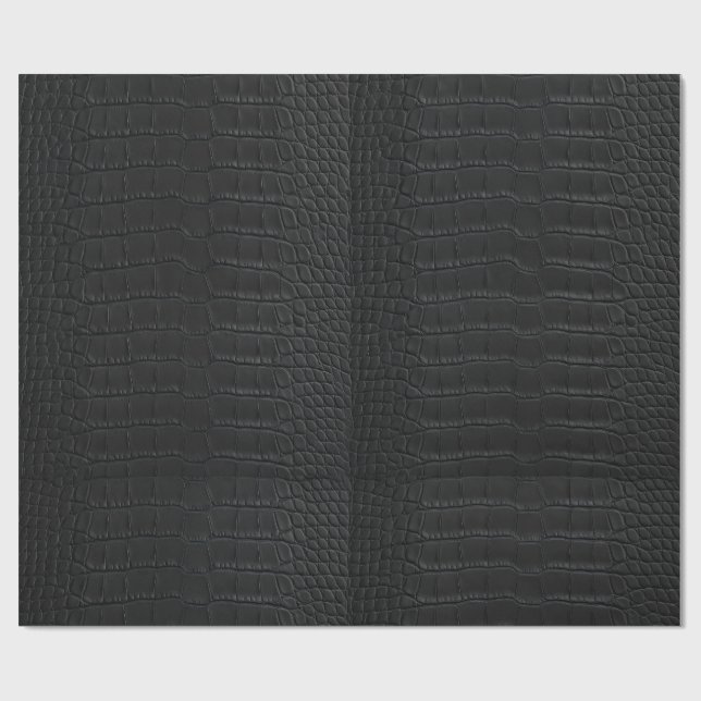 Papel de Embrulho de Couro de Crocodilo (Aberto)