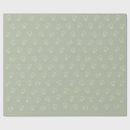 Papel de Embrulho de Dente Fofo