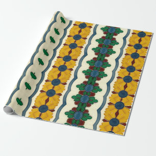 Papel de embrulho de designs portugueses