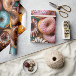Papel de Embrulho de Donut