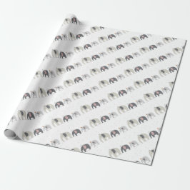 Papel de embrulho de Elefantes
