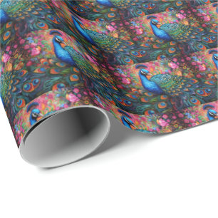 Papel de embrulho de embrulho de punho elegante