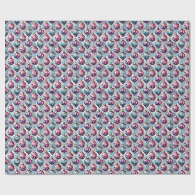 Papel de Embrulho de Enfeite Celestial (Aberto)