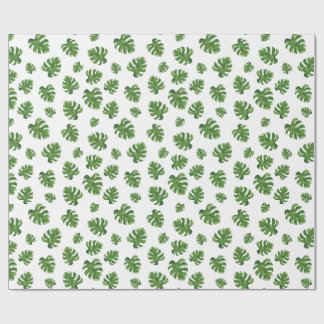 Papel de embrulho de folha de Monstera 76 cm x 1,8