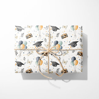 Papel de Embrulho de Formatura Balão Neutro Diplom