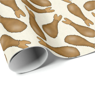 Papel de embrulho de frango Fried