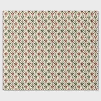 Papel de embrulho de futebol do Papai Noel vintage