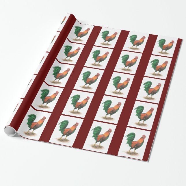 Papel de embrulho de galo (Desenrolado)