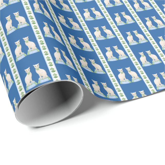 Papel de embrulho de gato de Staffordshire (Ponta do rolo)