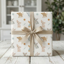 Papel de embrulho de gato Sphynx fofo para present