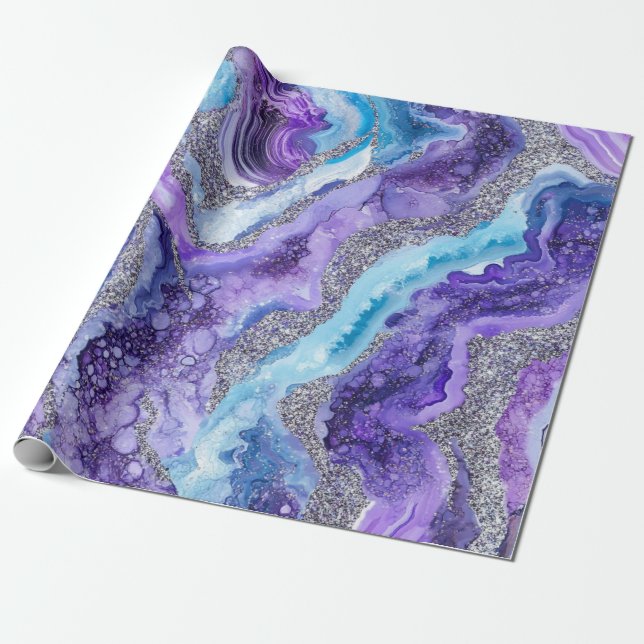 Papel de embrulho de geodo (Desenrolado)
