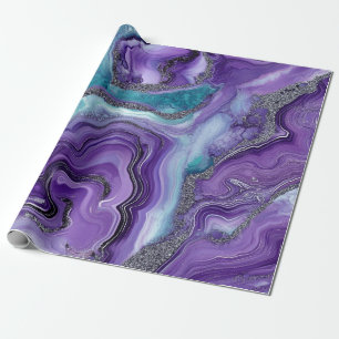 Papel de embrulho de geodo