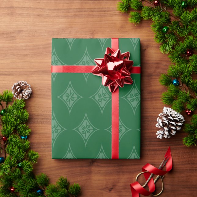 Papel de embrulho de grandes enfeites (Presente de Natal)