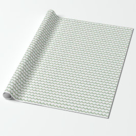 Papel de embrulho de guirlandas de conchas de viei