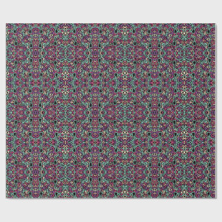 Papel de embrulho de guitarras musicais coloridas