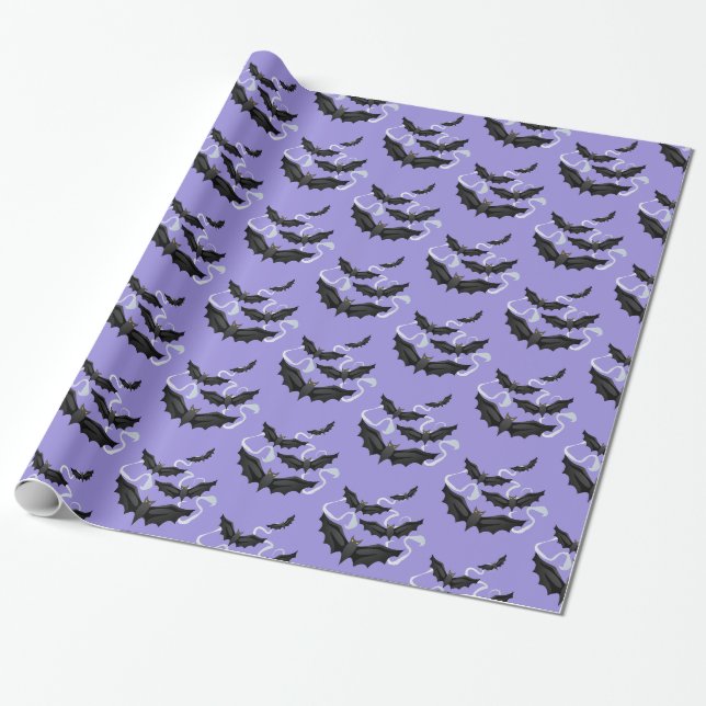 Papel de embrulho de Halloween (Desenrolado)